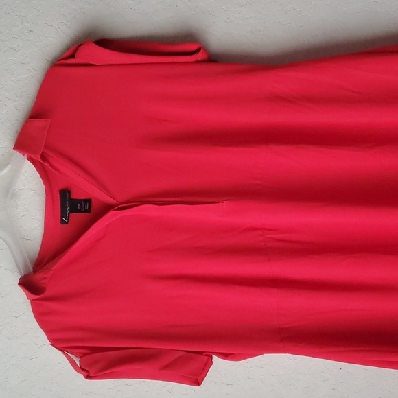 Lane Bryant 18/20 Cap Sleeve Mini Summer Casual Plus V-Neck Women Dress - Picture 3 of 15